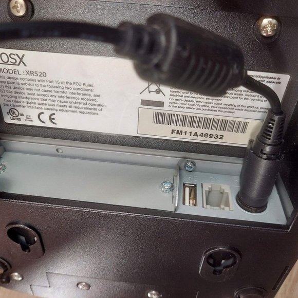 POSX POS Receipt Printer w/ 4 Paper Rolls & Internet Cable USB Connection Office - Picture 7 of 12